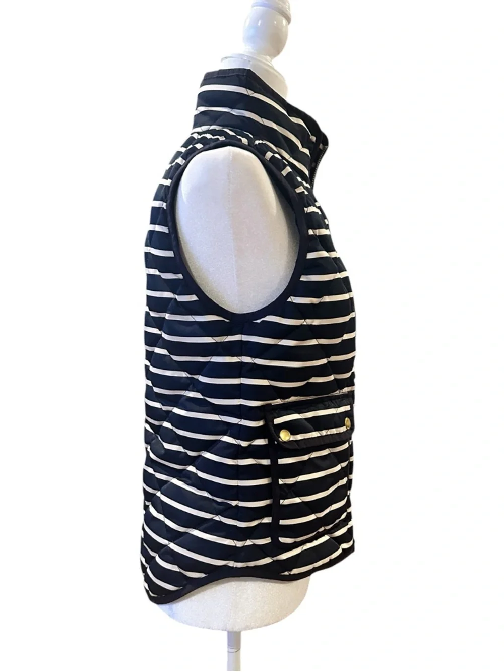 J. Crew sleeveless quilted